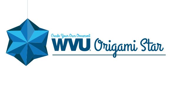 Create Your Own Ornament: WVU Origami Star